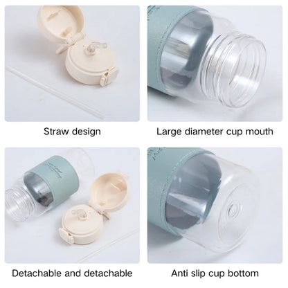 Sød drikkeflaske med sugerør – 500 ml