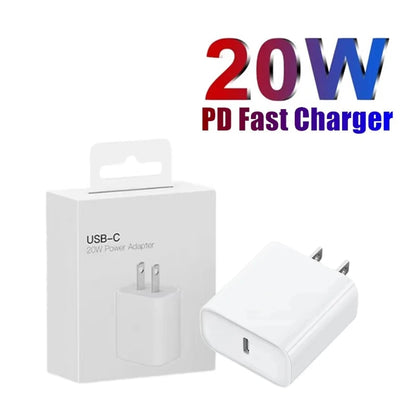 20W Hurtiglader USB-C til iPhone