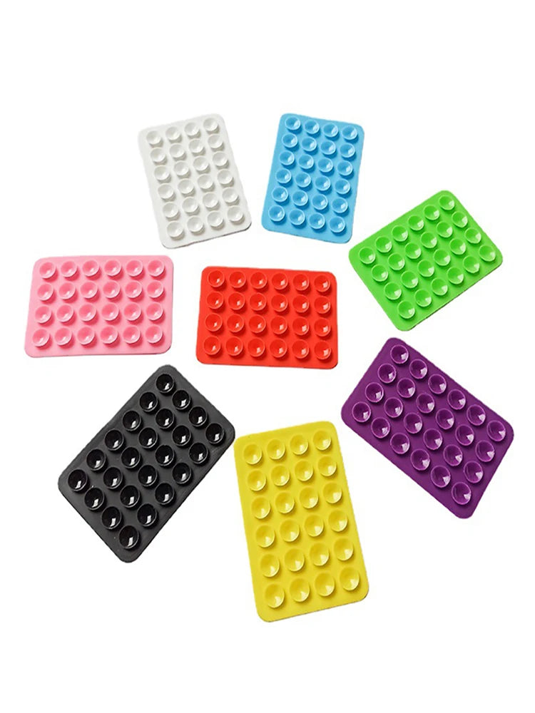 Silikon sugkoppsmatta för mobil 