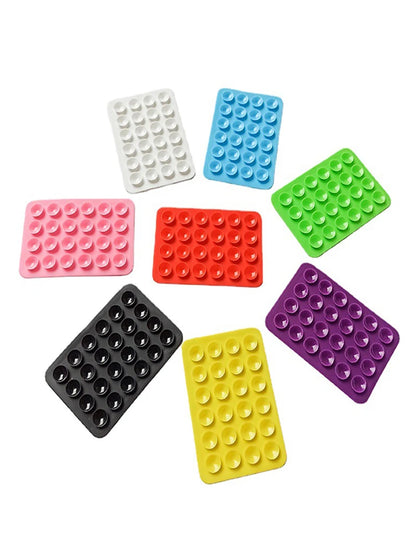 Silikon sugkoppsmatta för mobil 