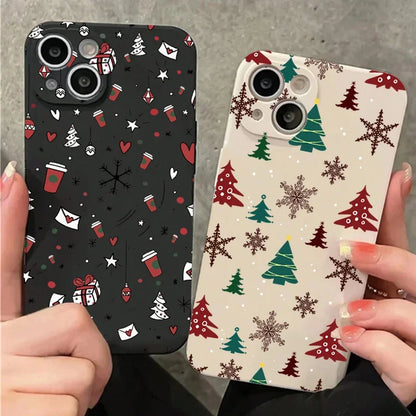 Vinter Snøfnugg Juledeksel til iPhone