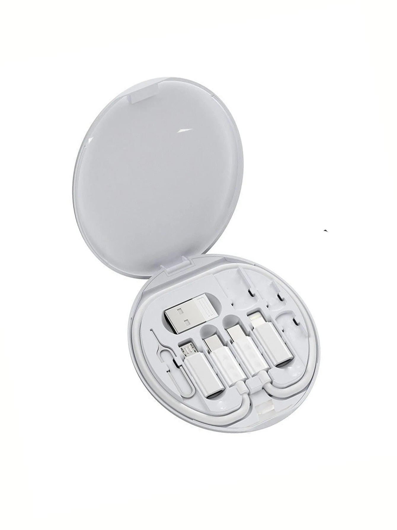 6-i-1 Multifunksjon Ladekabel USB-C - 60W Hurtiglading