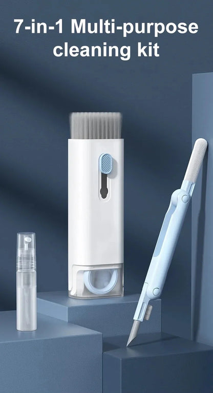 7-i-1 Rengjøringssett for Øretelefoner og Tastatur