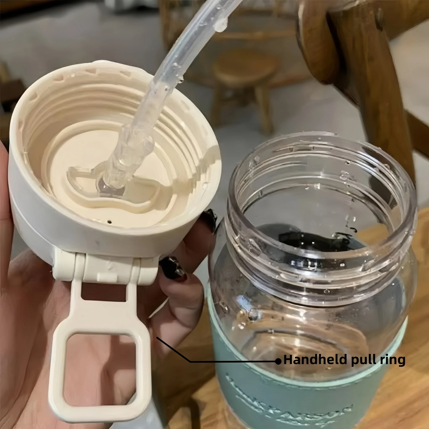 Sød drikkeflaske med sugerør – 500 ml