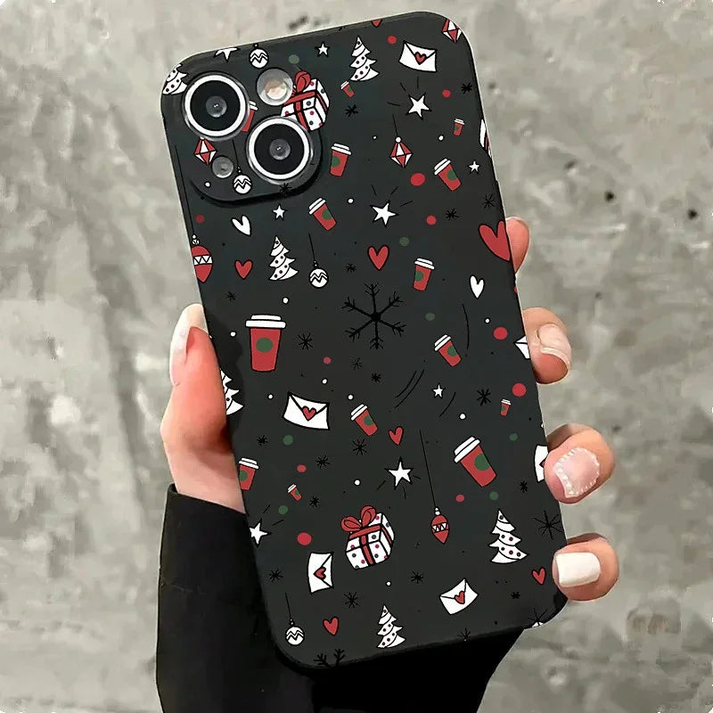 Vinter Snøfnugg Juledeksel til iPhone