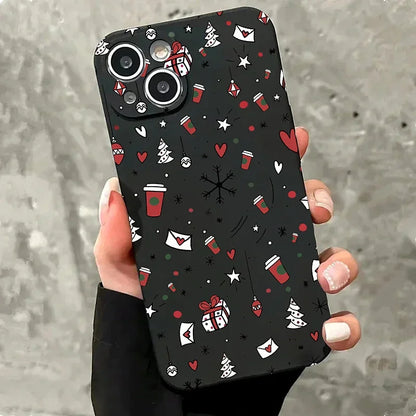 Vinter Snøfnugg Juledeksel til iPhone