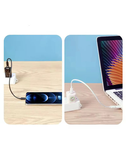 6-i-1 Multifunksjon Ladekabel USB-C - 60W Hurtiglading